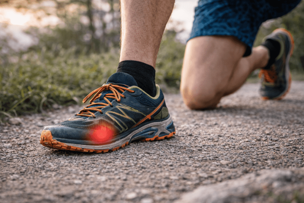 Hallux valgus course à pied