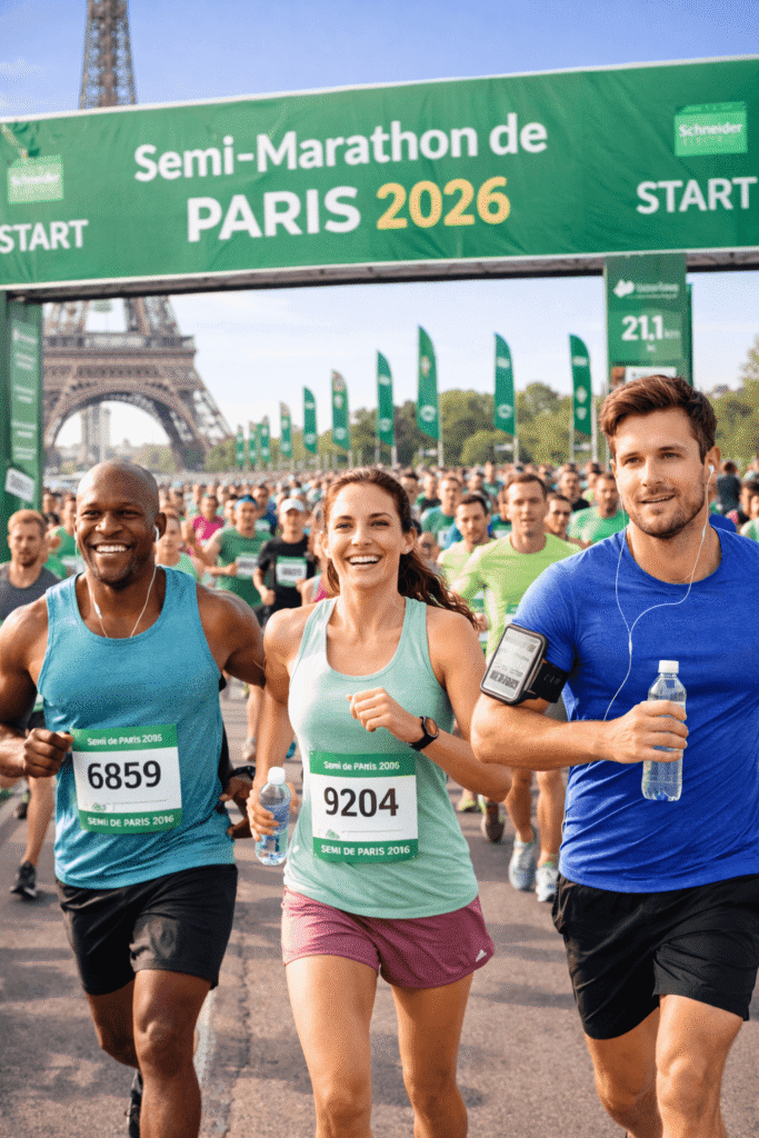 semi marathon de Paris 2026