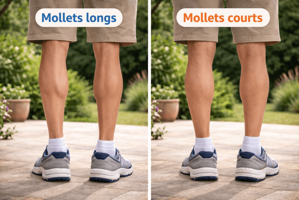 Mollet long vs mollet court