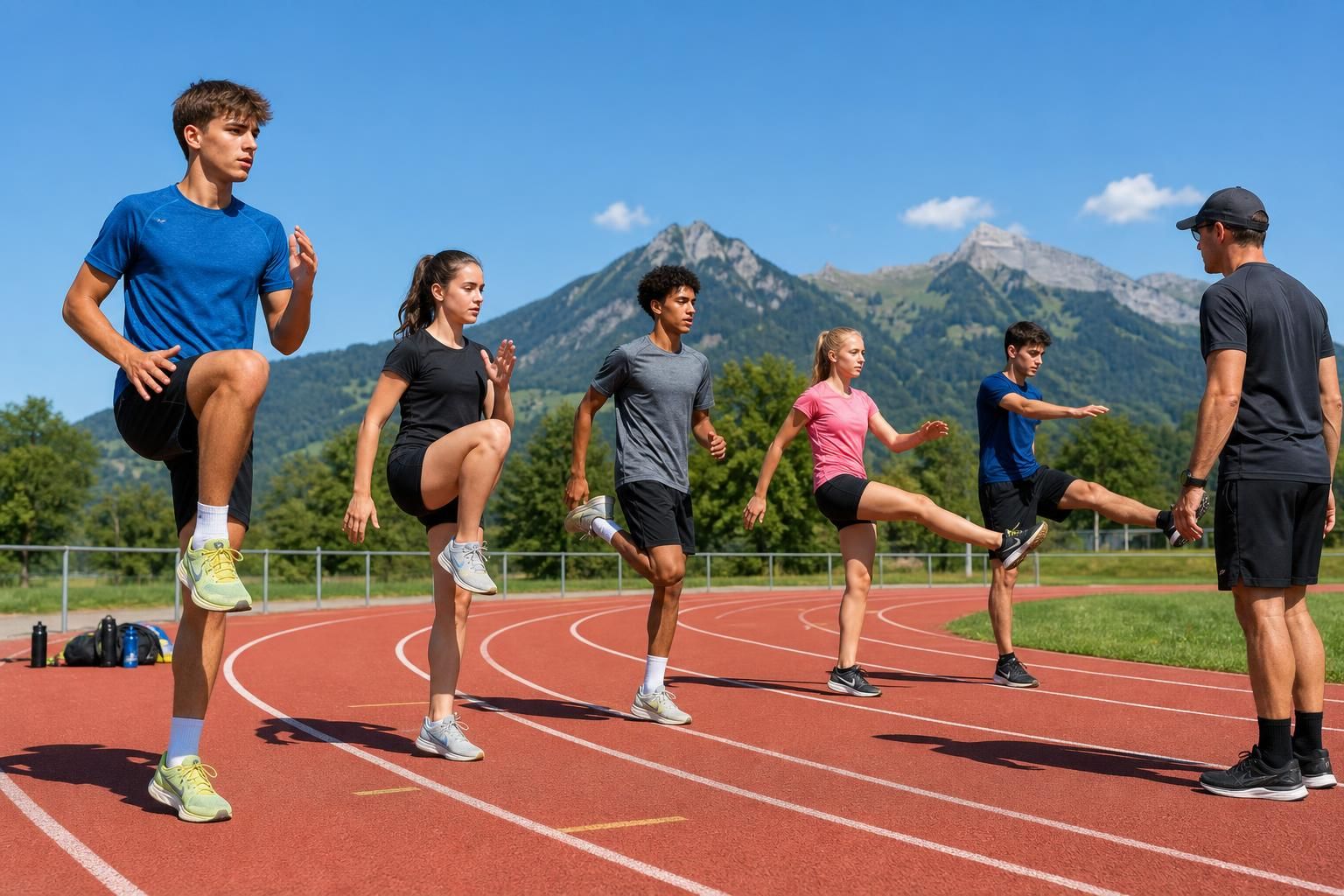 découvrez des techniques d'échauffement efficaces spécialement conçues pour les élèves de cycle 3 en athlétisme, afin d'améliorer leurs performances et prévenir les blessures.
