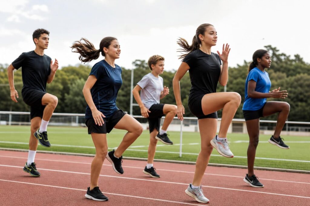 découvrez des techniques d'échauffement efficaces spécialement conçues pour les élèves de cycle 3 afin d'améliorer leurs performances en athlétisme tout en prévenant les blessures.
